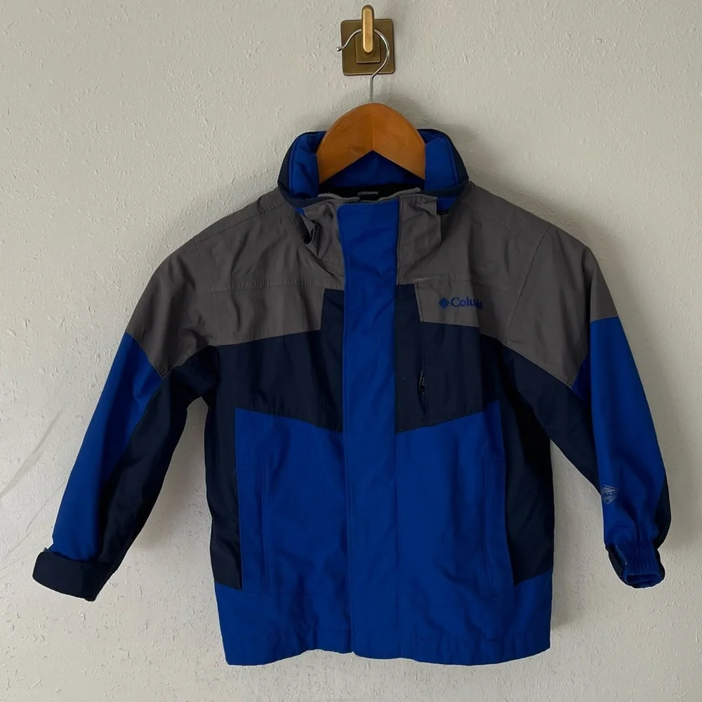 Columbia Blue Waterproof Jacket Size 4/5 - Picture 11 of 11